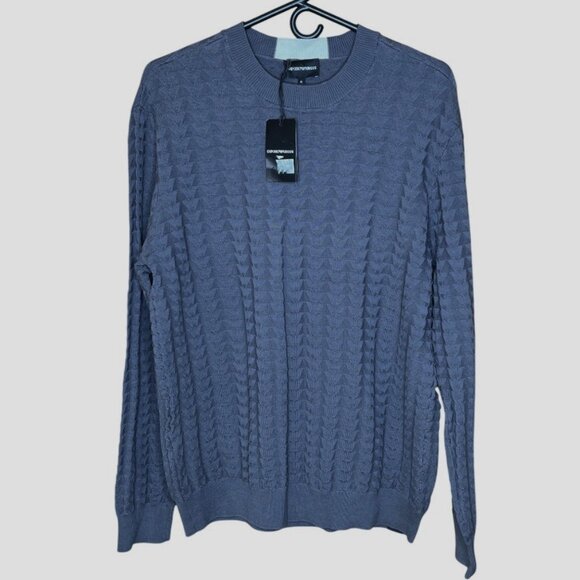 Emporio Armani Other - Emporio Armani Knit Sweater Dark Grey Size XL